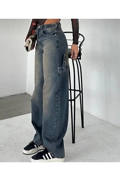 OurStyles ΓΥΝΑΙΚΕΙΑ ΤΖΙΝ ΠΑΝΤΕΛΟΝΙΑ ΜΕ ΨΗΛΗ ΜΕΜΒΡΑΝΗ ΚΑΙ ΑΠΟΛΕΤΕΣ (2026)^^^^Η...