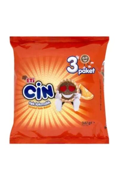 Eti CİN LOKMALIK 3 LÜ 4 PAKET