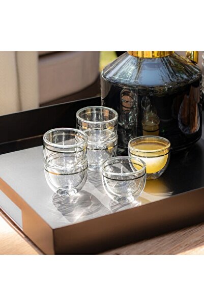 ORIAN Arabic Coffee Cup Set 6Pc Silver