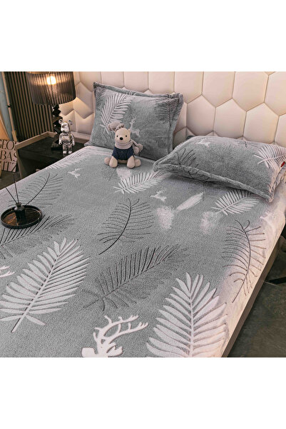 JOJO HOME Cocolino Elasticated Duvet Cover and Pillowcases 180x200cm, Reindeer