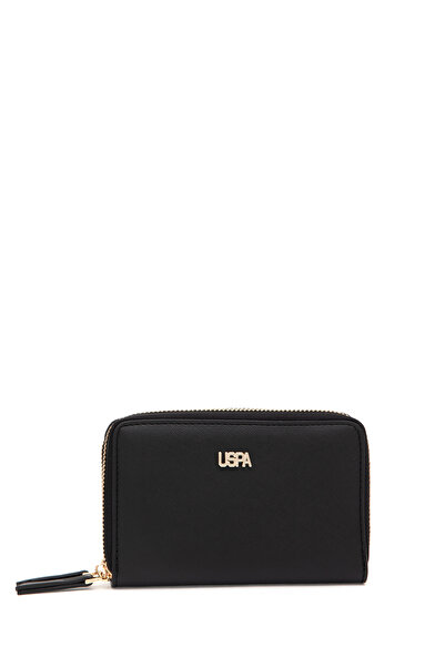 U.S. Polo Assn. Women's Black Wallet 50314872-Vr046