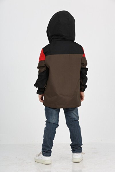 Toontoy Ανδρικό Παιδικό Αθλητικό με τύπωμα με κουκούλα Αδιάβροχο