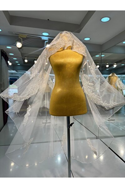 sanem moda Gelin duvağı - tesettür gelin duvağı - rahibe duvağı- özel tasarım...