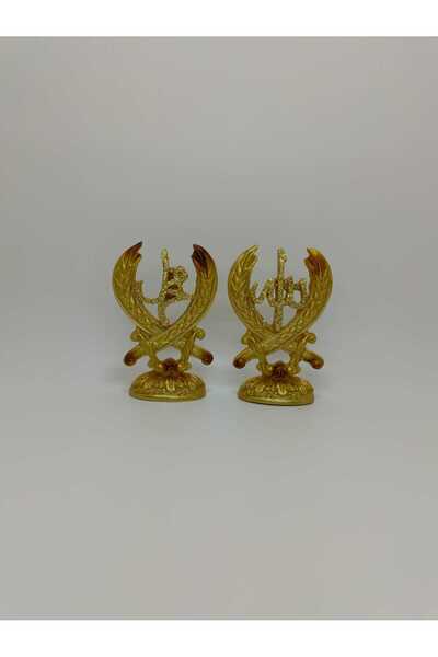 eroğlu hediyelik Allah (c.c) ve Muhammed (s.a.v) Yazılı İkili Dekoratif Zülfi...