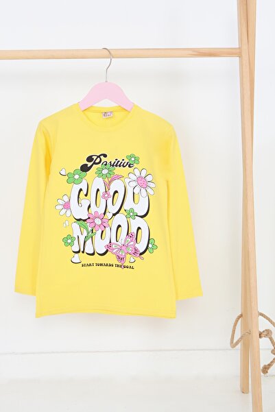 TOFİSA Sari pentru fetiță cu mânecă lungă cu imprimeu bumbac moale Badi - 27691