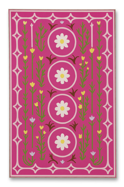 Rugs Modern Halı سجادة زخرفية بنمط الزهور من موسو mosso647Purple