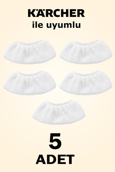 Marketto Karcher Buharlı Temizlik Makinesi SC Easyfix Serisi Uyumlu 5 ADET El...