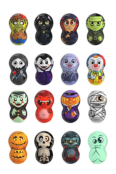 şekeyci Flipperz halloween spooky haciyatmaz 24 pieces