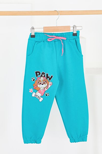 TOFİSA Φούτερ για κορίτσια με ελαστική μέση με τύπωμα βαμβακερά χτενισμένα - ...