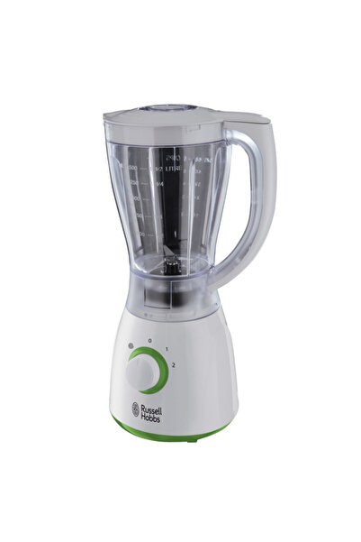 RUSSELL HOBBS Blender 22250-56, 600W, 1.5L, Funcție Pulse, 2 Viteze, Inox, Alb