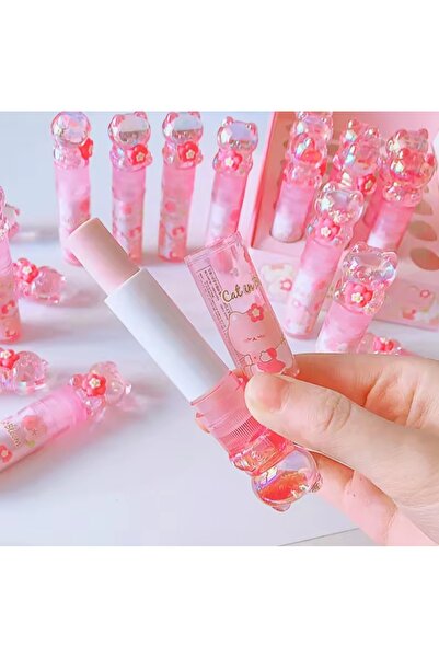 Meyra Accessories ayıcık figürlü stick Ruj Şeklinde Eğlenceli Silgiler Ruj Değil, Silgi okul öncesi sevimli hediyelik