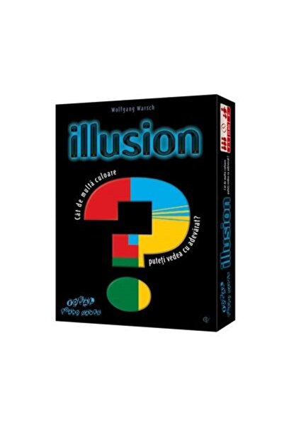 Ideal Board Games Joc Illusion. Cat de multa culoare puteti vedea cu