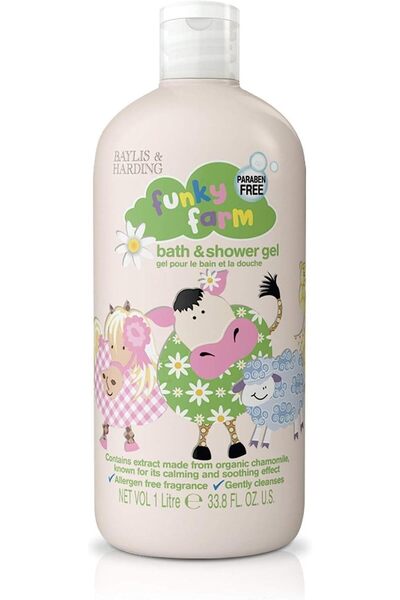 Baylis & Harding Funky Farm Kids Bath & Shower Gel, 1 Litre