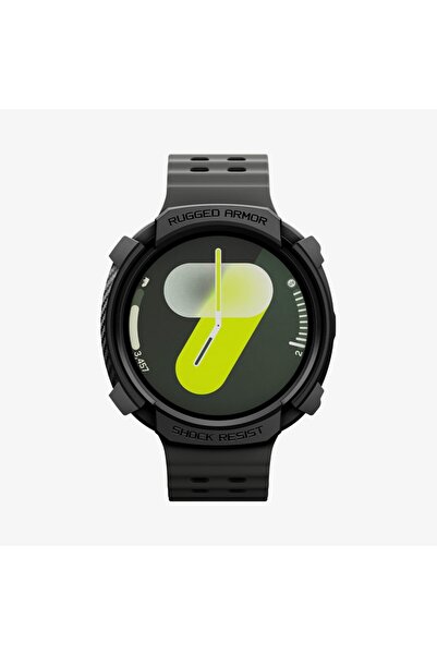 Spigen Galaxy Watch 8 (44mm) Kılıf Rugged Armor Matte Black - ACS10006