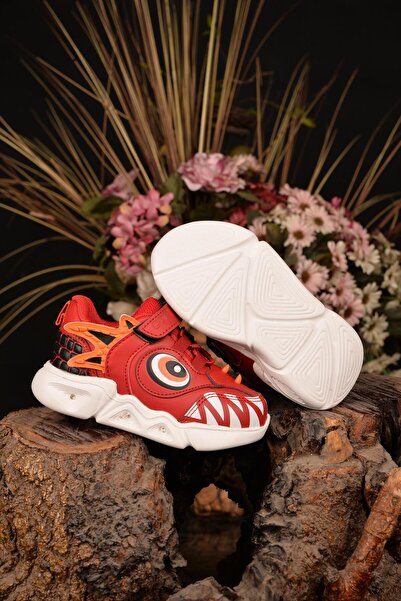 Cool Kids Children's Lighted Winter Waterproof Non-Slip Lightweight Poly Sole Comfortable Skin Leather Sports Shoes