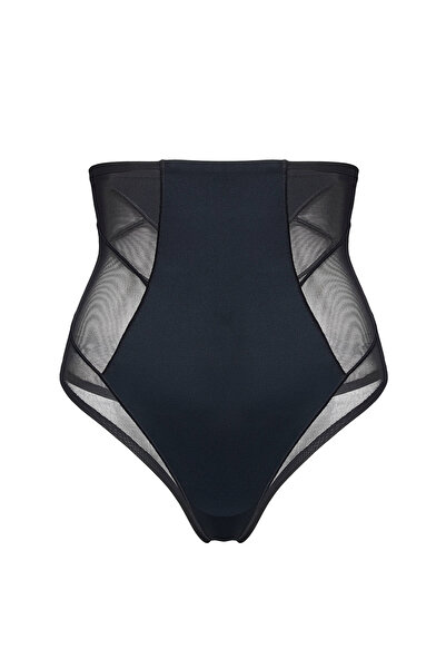 ESOTIQ Lenjerie intimă modelatoare, talie ultra înaltă, subțire, cu plasă braziliană | Sculpt