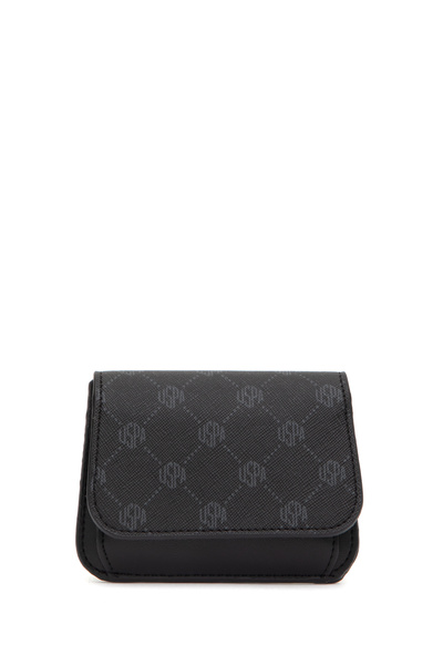 U.S. Polo Assn. Women's Black Wallet 50317287-Vr046