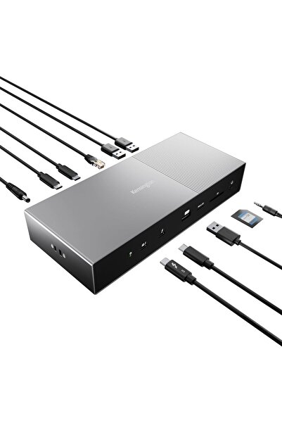KENSINGTON Thunderbolt 5 Docking Station Triple Monitor 8K/4K 140W Güç, Gen2
