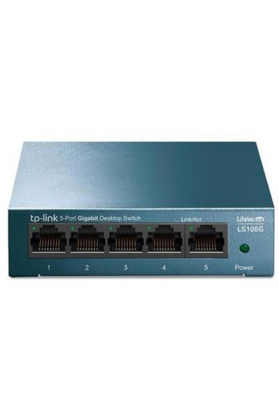 TP-LINK Ls105G 5 Port 10/100/1000Mbps Unmanaged Switch