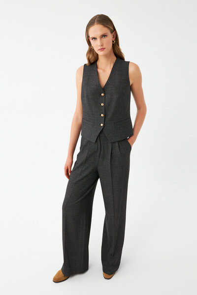 NAGRADA Yelek-Bol Paça Pantolon Takım