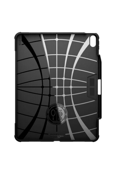 Dali Flip Cover Case for iPad Air 13 (2024/2025) with Smart Pen Slot, Rugged Armor Pro, Black