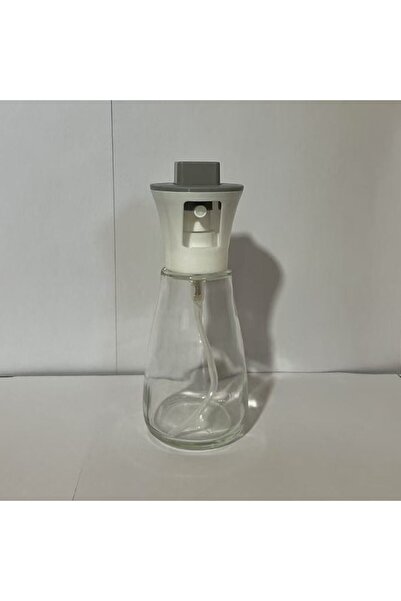 Flippy Glass Oil/Vinegar Spray Bottle, Refillable, 170 ml, White