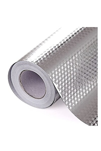 Dali Adhesive Kitchen Sticker, Waterproof, 30x100cm, PVC, Silver