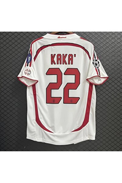 Forma A.c M.i.l.a.n 2007 Sezonu Kaka Leite Nostalji Forması (BEYAZ)