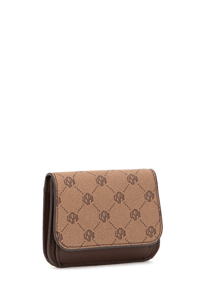U.S. Polo Assn. Women's Tan Wallet 50317287-Vr099