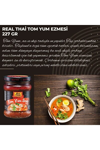 Real Thai Tom Yum Ezmesi 227 gr x24