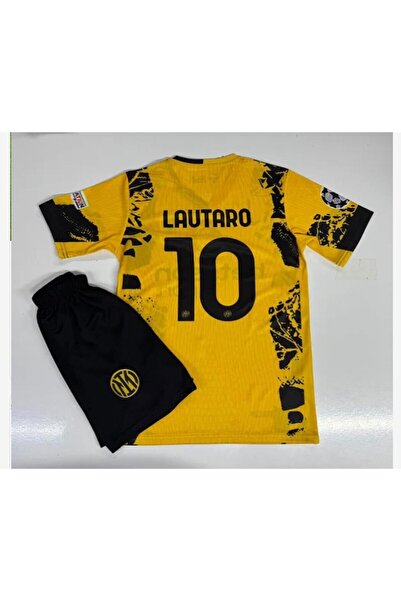 Forma İnter 2024/25 Yeni Sezon Lautaro Martinez depasman Çocuk forması 2'li S...