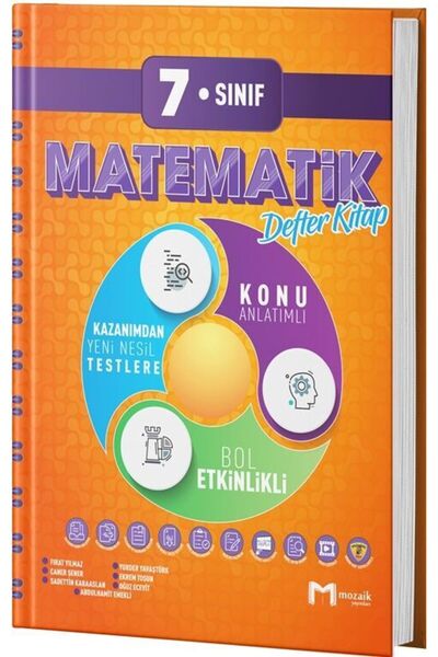 Garantör Akademi Mozaik 2026 7. Sınıf Matematik İntro Defter Kitap