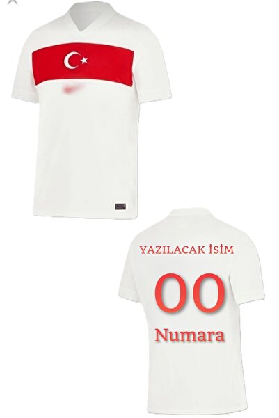 Forma Türkiye Milli Takım Beyaz Forması (Kişiye Özel İsimli Baskı)73564262753
