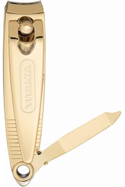 TİTANİA تيتانيا مقص أظافر ذهبي صغير – موديل 1055G