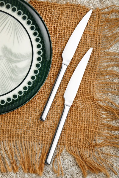 Cooker 2-Piece Milas Stainless Steel Dessert Knife