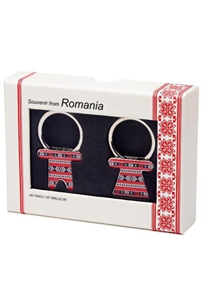 Magnetella Souvenirs Set brelocuri. Romania. Stergare romanesti MB118