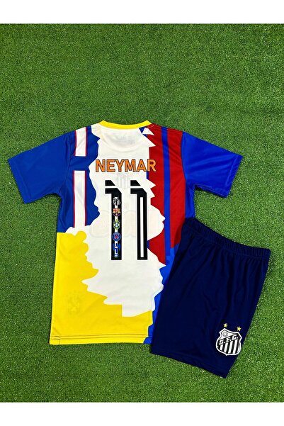 Forma Neymar Jr. Özel Tasarımlı Tüm Takımlar Konsept Çocuk Futbol Forması