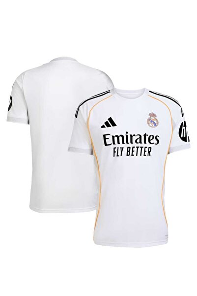 Forma 2025/26 Yeni Sezon Real Madrid İsimsiz iç Saha yetişkin Forması-beyaz z11