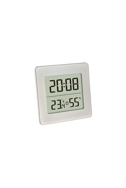 TFA Digital Thermometer and Hygrometer with Clock and Alarm 30.5038.54