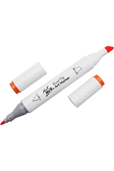 Mont Marte Mm Marker Dual Tip Art Marker Premium - Orange 23