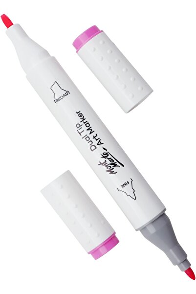 Mont Marte قلم فني ماركر مزدوج الطرف من إم إم - بنفسجي فاتح 89