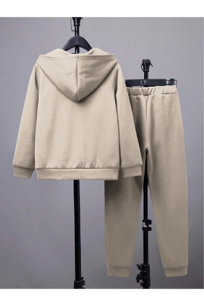 NoVibe Children's New York Printed Set of 3 Jacket Sweat and Sweatpants