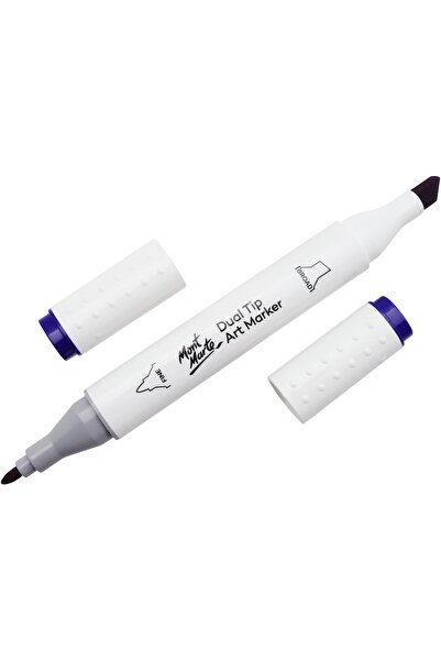 Mont Marte Mm Marker Dual Tip Art Marker Premium - Cobalt Blue 71