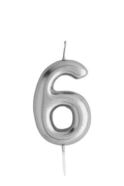 Share the Love Six Number Candle - Silver