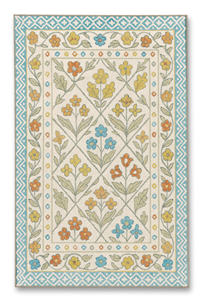 Rugs Modern Halı سجادة زخرفية بنمط زهور من موسو، موديل mosso649