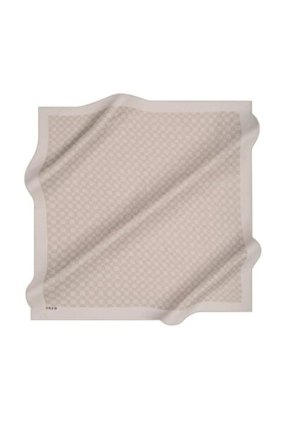 Aker Elegance Monogram Scarf Mink Ist 1090500-982