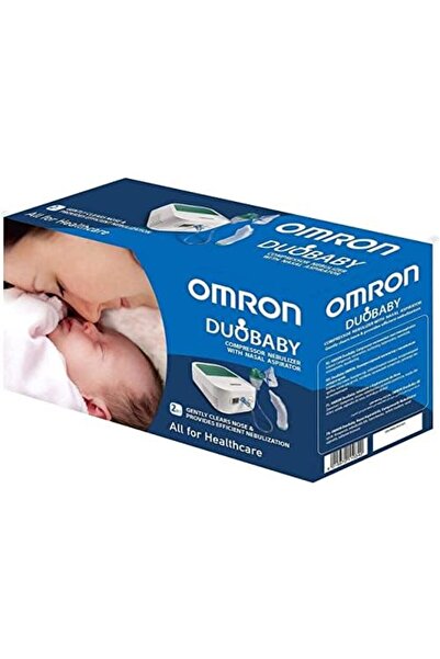 Omron Steam Inhaler with DuoBaby Nasal Aspirator, NE-C301, White