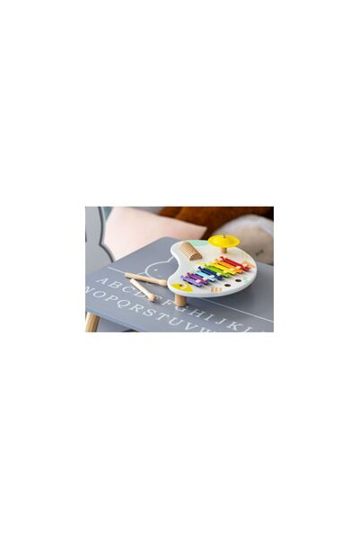 Ecotoys Wooden Board with 3 Instruments 3655