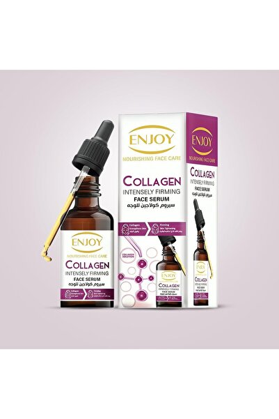 Enjoy سيروم الكولاجين لشد الوجه 50 مل - تركيبة متقدمة مضادة للشيخوخة لبشرة رط...