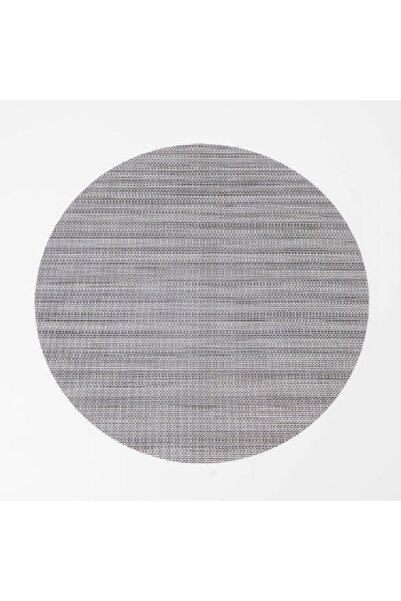 LA MESA 4pcs imitation leather rectangular placemats, grey 45*30cm